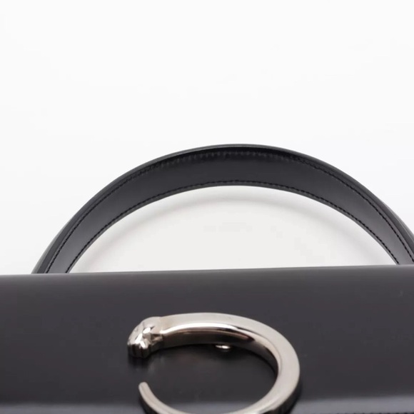 Cartier Panthere Leather Handbag Black - Picture 6 of 15